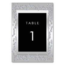 Stilvolle Silver Diamonds 60. Wedding