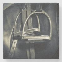 Stilvolle Silver Stirrups auf English Riding Saddl