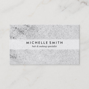 Stilvolle Speckled Grunge Visitenkarte