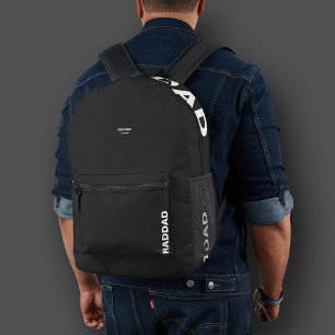 Stilvolle Sporty Krass Vater Vatertag Moderne Bedruckter Rucksack