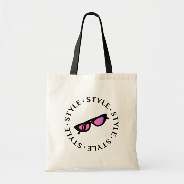 Stilvolle Statement-Tasche Tragetasche (Vorne)