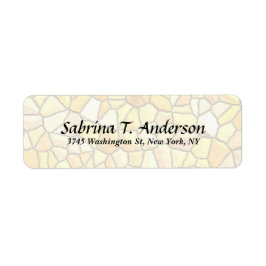 Stilvolle Stone Wall Elegante Schrift Moderne