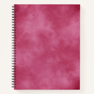 Stilvolle Storm Cloud-Effekt-Muster bordeu Notizbuch