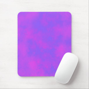 Stilvolle Sturmwolke-Effekt Rosa Blau Mousepad