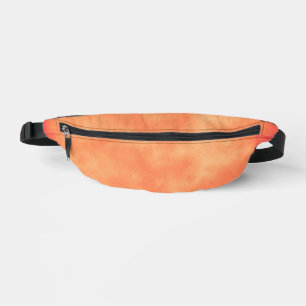 Stilvolle Sturmwolke in Orange Bauchtasche