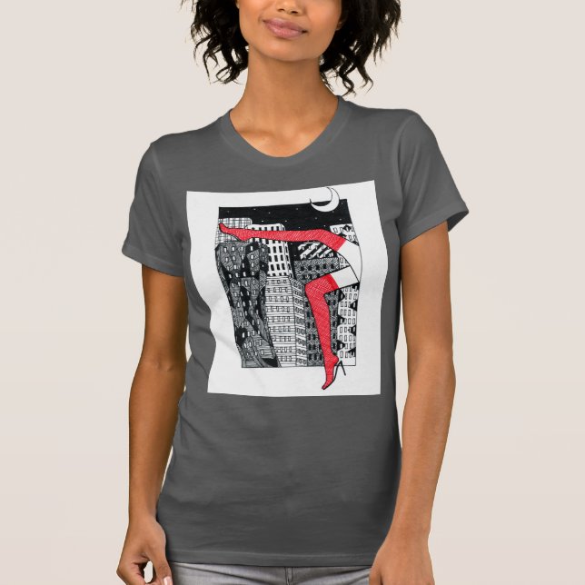 Stilvolle T - Shirt mit Bild (Vorderseite)