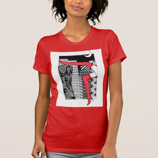 Stilvolle T - Shirt mit Bild (Vorderseite)