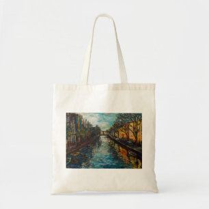 Stilvolle Tasche mit Amsterdam ` s Ansicht