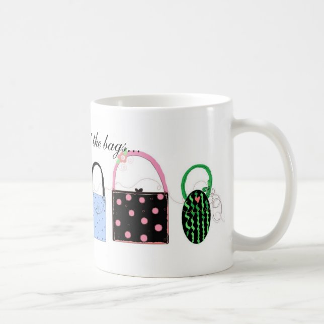 Stilvolle Taschen Tasse (Rechts)