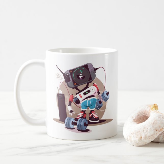 Stilvolle Tasse (Mit Donut)