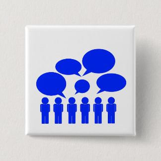 Stilvolle Tasten & Patches - Couple Meeting Design Button