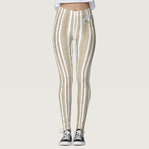 Stilvolle Taupe-gestreifte Wasserfarben-Daisy-Übun