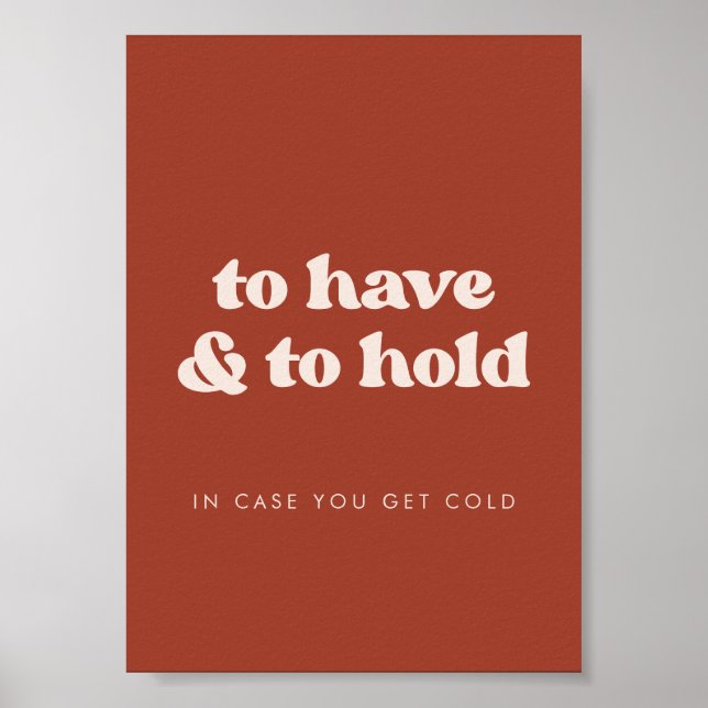 Stilvolle Terracotta um die Decke zu halten und zu Poster (Vorne)