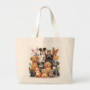 Stilvolle Tote Bag Jumbo Stoffbeutel
