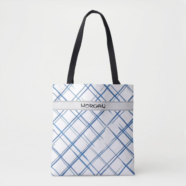 Stilvolle Tote Bag mit Individuelle Name (Vorderseite)