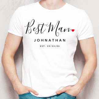 Stilvolle Trauzeuge Wedding T-Shirt