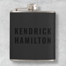 Stilvolle Trendy Black Out Moderne Minimalistische