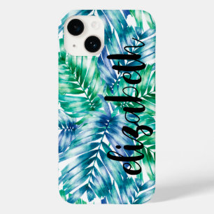 Stilvolle Tropenpalmen-Case-Mate Case-Mate iPhone 14 Hülle