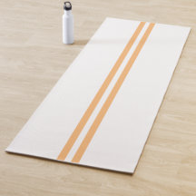 Stilvolle Twin Light Orange Racing Streifen auf we