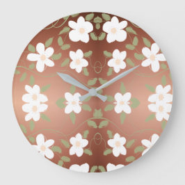 Stilvolle Uhr mit Honey Brown