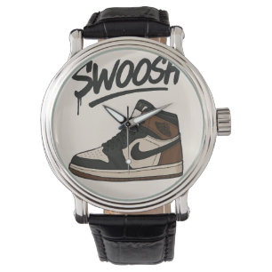 Stilvolle Uhr mit Smart Shoe & Swoosh