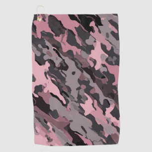Stilvolle Urban Camouflage Golfhandtuch
