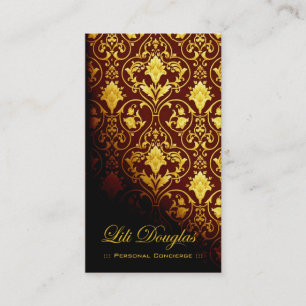 Stilvolle Visitenkarte (Allzweck) - "Roccoco "