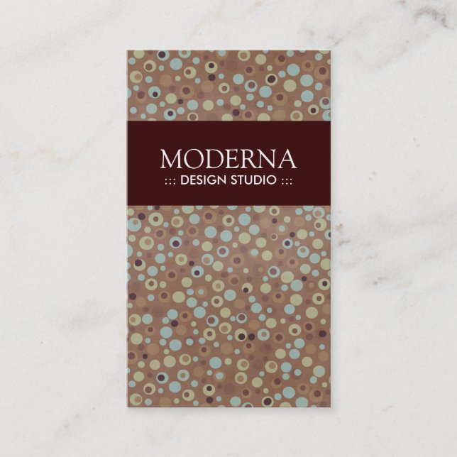 Stilvolle Visitenkarten Visitenkarte (Vorderseite)