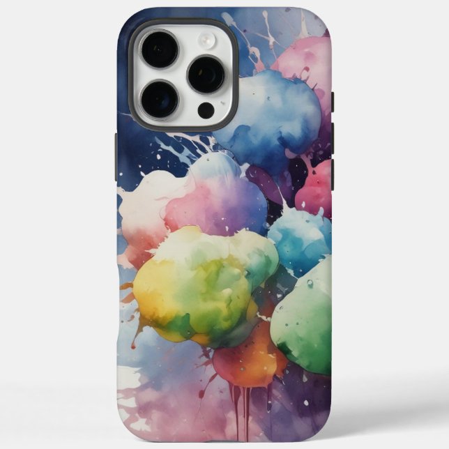 Stilvolle Wasserfarbe - Fügen Sie einen Farbtupfer Case-Mate iPhone Hülle (Rückseite)