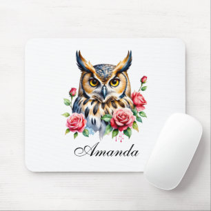 Stilvolle Wasserfarbenröhre Mousepad