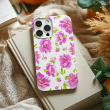 Stilvolle Watercolor Peonies Pink Floral