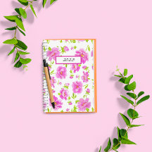 Stilvolle Watercolor Peonies Pink Floral