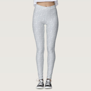 Stilvolle Weihnachts Candy Canes Pattern Leggings