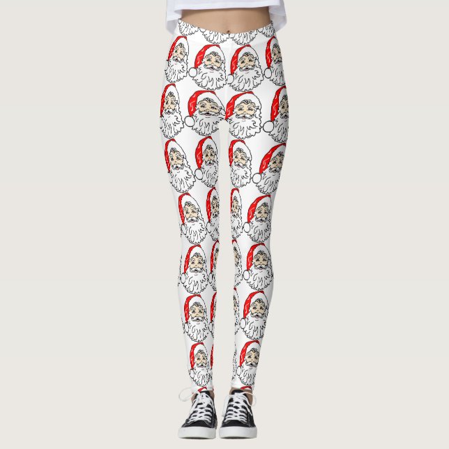 Stilvolle Weihnachts-Leggings Leggings (Vorderseite)