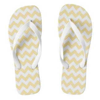 Stilvolle Zickzack Gemusterte Flip Flops