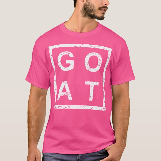 Stilvolle Ziege T-Shirt (Vorderseite)