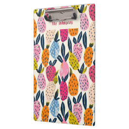 Stilvolle Zwischenablage, Fruchtdesign, Dauerhaft) Klemmbrett