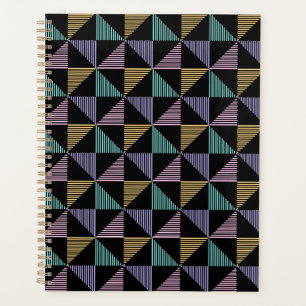 Stilvoller abstrakter geometrischer Druck – modern Planer