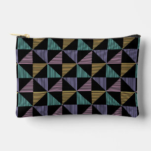 Stilvoller abstrakter geometrischer Druck – modern Zubehörtasche