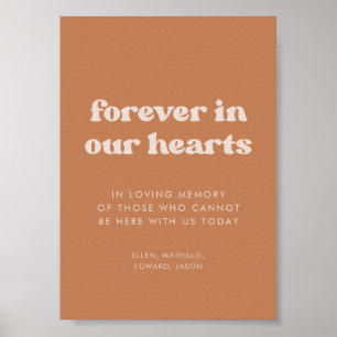 Stilvoller brauner Zucker für immer in unseren Her Poster