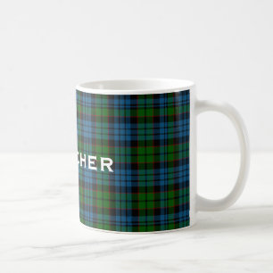 Stilvoller bunter Clan Fletcher Tartan-karierte Tasse