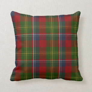 Stilvoller Clan Forrester Tartan-kariertes Kissen