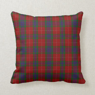 Stilvoller Clan Fraser Tartan-kariertes Kissen
