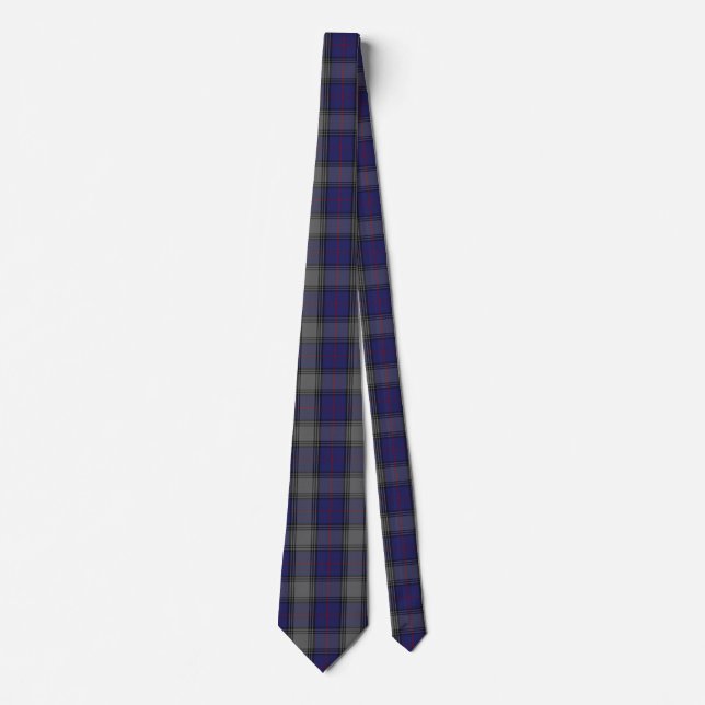 Stilvoller Clan Kinnaird Tartan-karierte Krawatte (Vorderseite)