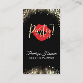 Stilvoller Eventplaner Visitenkarte