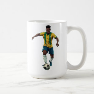 Stilvoller Fußballfan-Kaffeebecher Kaffeetasse