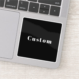 Stilvoller Individuelle Name oder anderer Text   S Aufkleber