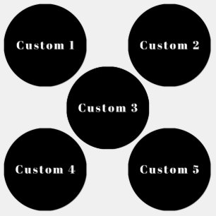 Stilvoller Individuelle Name oder anderer Text S Etiketten