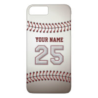 Stilvoller individueller Name der Baseball-Zahl-25