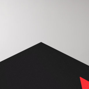 Stilvoller Kunst-Deko-Musiknoten-rotes Leinwanddruck